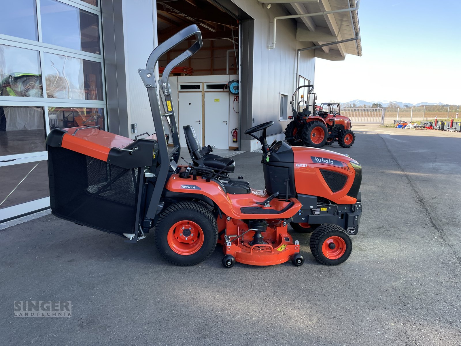 Aufsitzmäher des Typs Kubota G231-LD-48 Profi-Aufsitzmäher, 5 Jahre Garantie, Neumaschine in Biessenhofen (Bild 3)