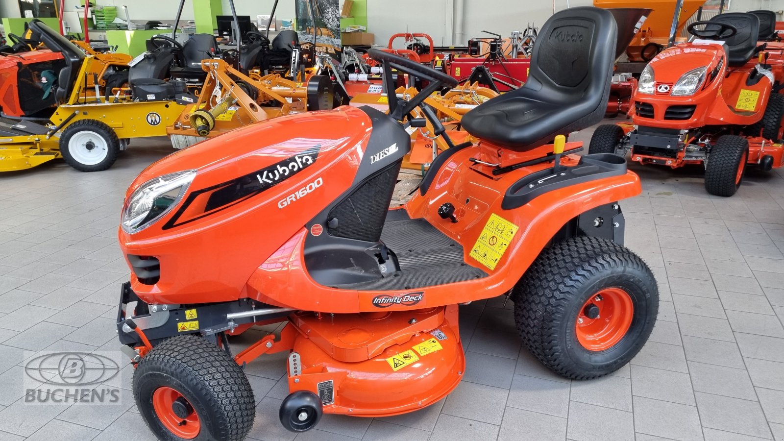 Aufsitzmäher a típus Kubota GR1600ID, Neumaschine ekkor: Olpe (Kép 2)