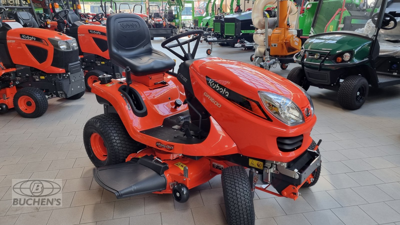 Aufsitzmäher a típus Kubota GR1600ID, Neumaschine ekkor: Olpe (Kép 4)