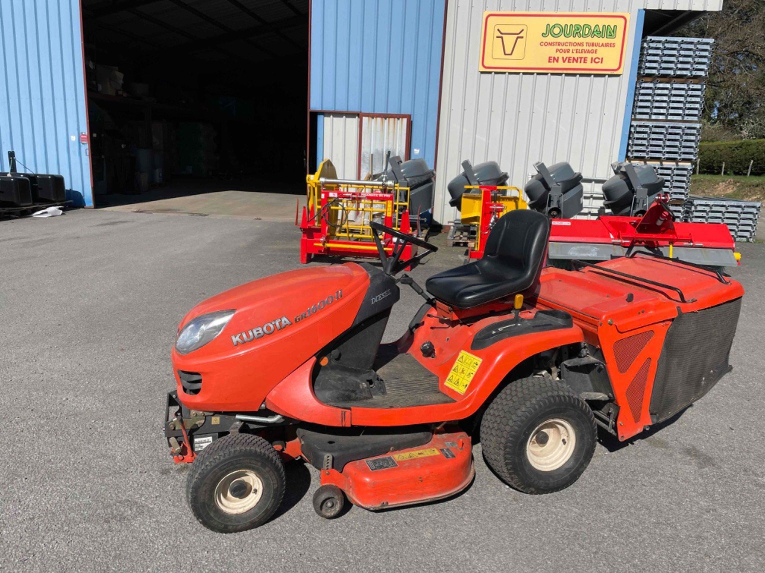Aufsitzmäher typu Kubota Tondeuse autoportée GR1600-II Kubota, Gebrauchtmaschine v LA SOUTERRAINE (Obrázek 5)