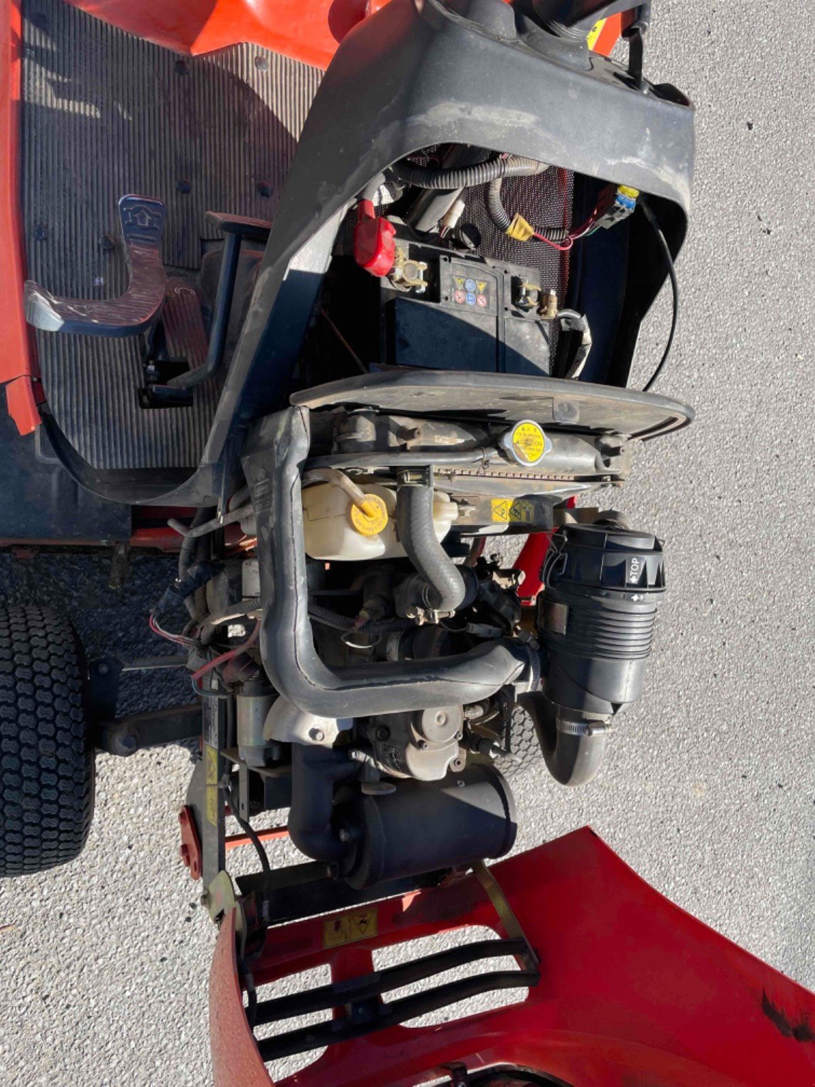 Aufsitzmäher des Typs Kubota Tondeuse autoportée GR1600-II Kubota, Gebrauchtmaschine in LA SOUTERRAINE (Bild 7)