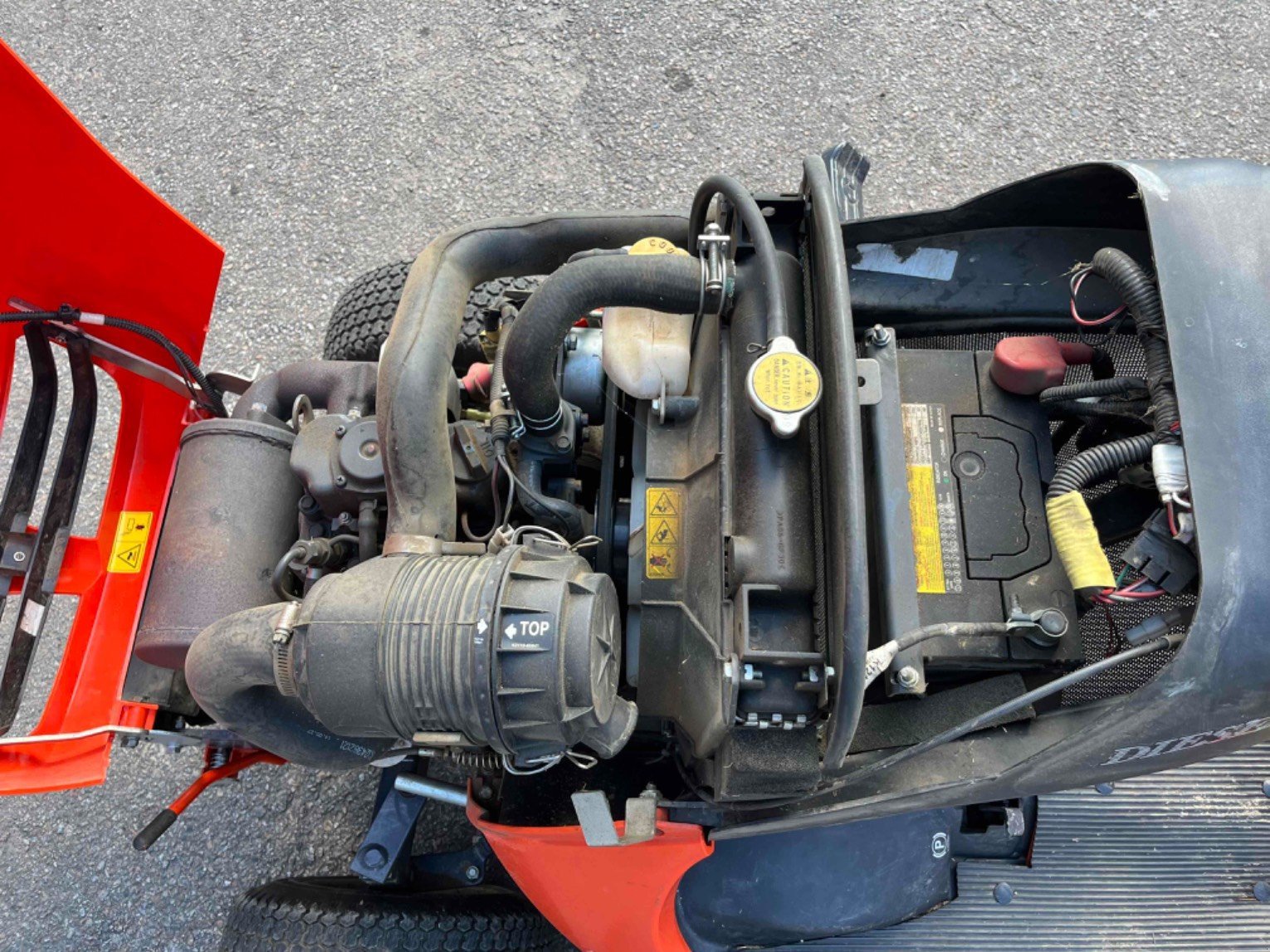 Aufsitzmäher des Typs Kubota Tondeuse autoportée GR1600-II Kubota, Gebrauchtmaschine in LA SOUTERRAINE (Bild 6)