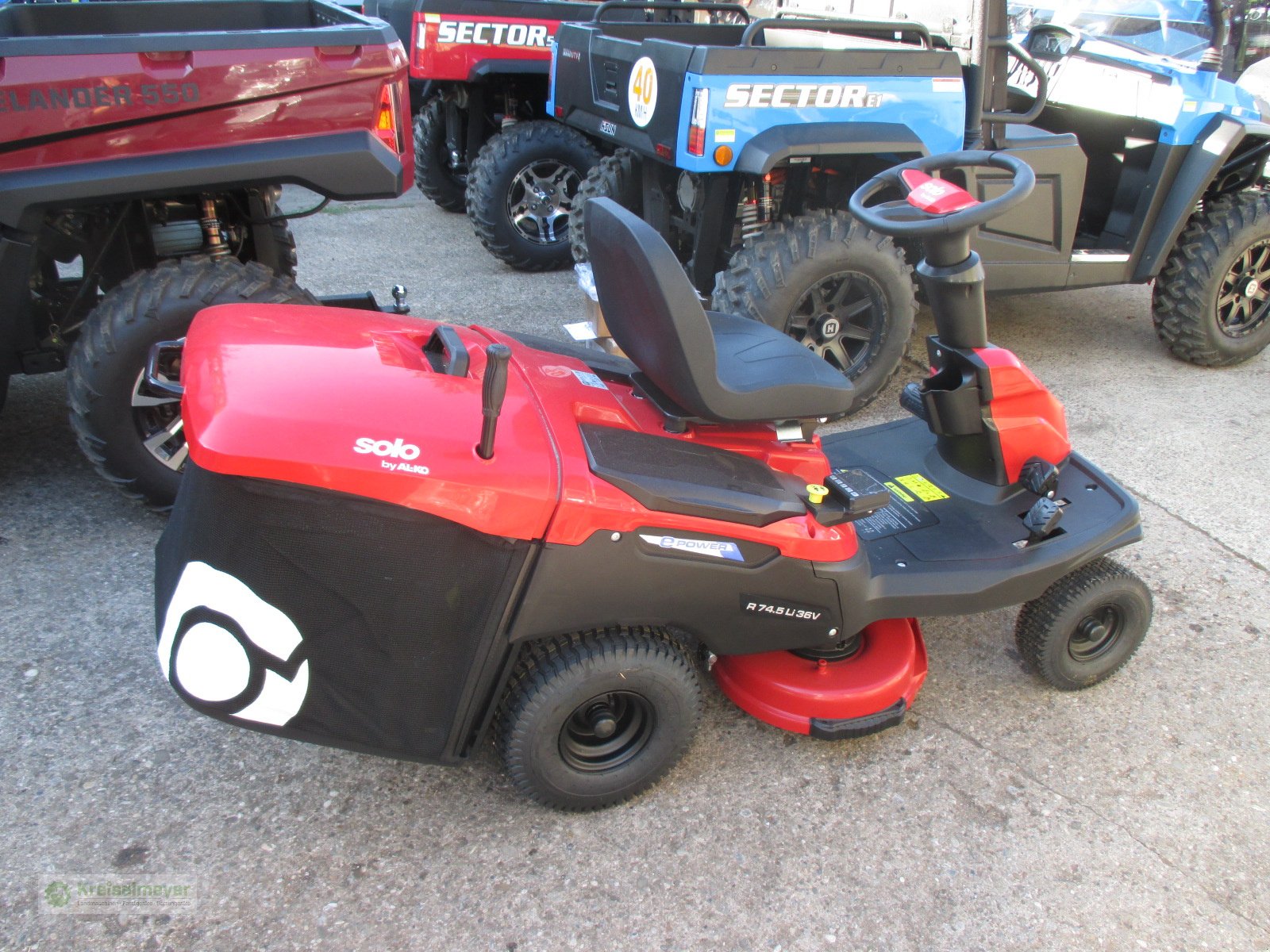 Aufsitzmäher a típus Solo R 74.5 Li 36 V Akku Rasentraktor, Neumaschine ekkor: Feuchtwangen (Kép 1)