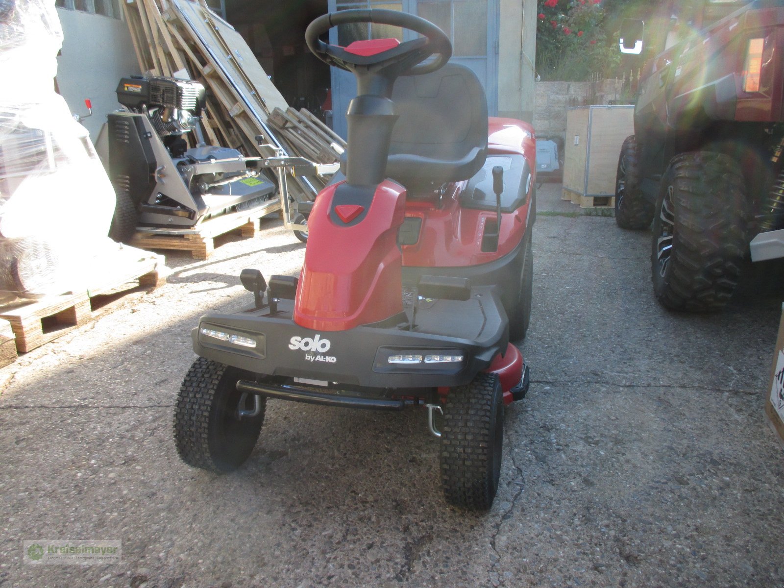 Aufsitzmäher a típus Solo R 74.5 Li 36 V Akku Rasentraktor, Neumaschine ekkor: Feuchtwangen (Kép 5)