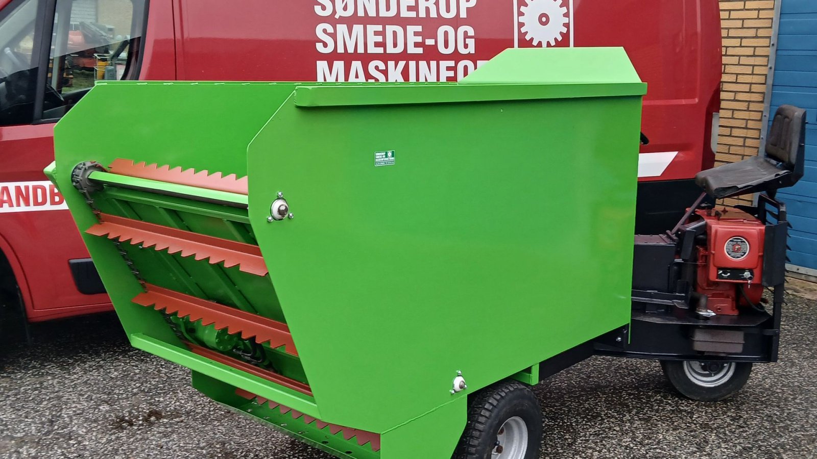 Aufstallung za tip Lungby Truck 1800, Gebrauchtmaschine u Suldrup (Slika 1)