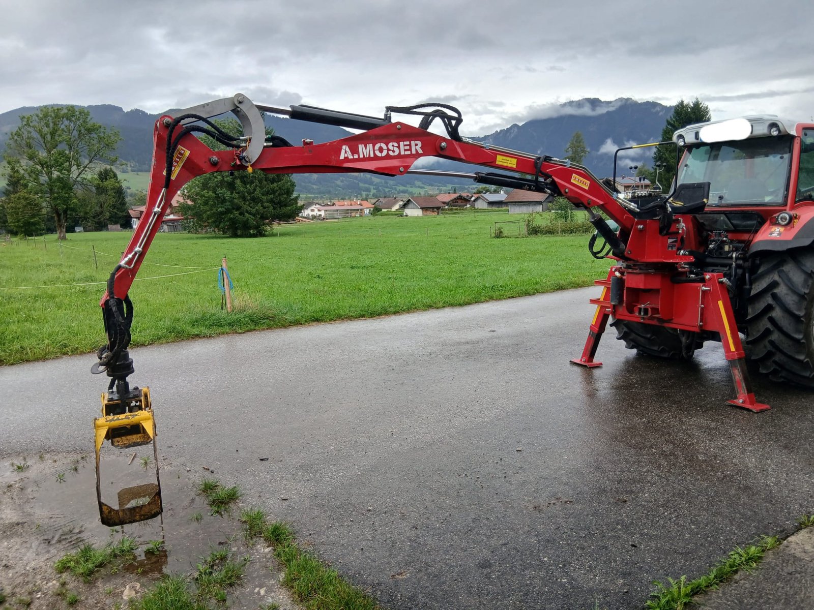 Bagger typu A. Moser Kombikran 3500D, Gebrauchtmaschine v Unterammergau (Obrázek 1)