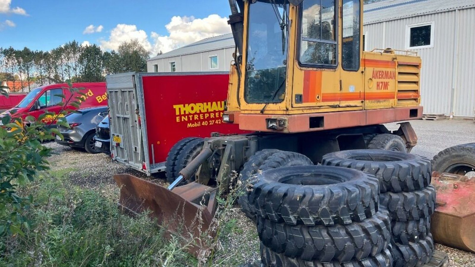 Bagger tipa Akerman H7 MC  Åkerman H7  Gravemaskine Med Hjultræk, Gebrauchtmaschine u Rødovre (Slika 1)