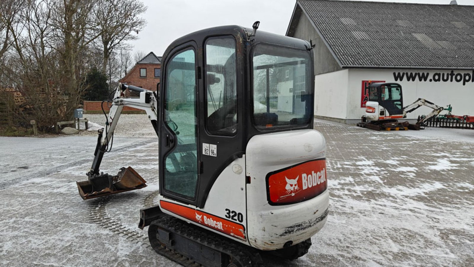 Bagger del tipo Bobcat 320, Gebrauchtmaschine In Vrå (Immagine 7)
