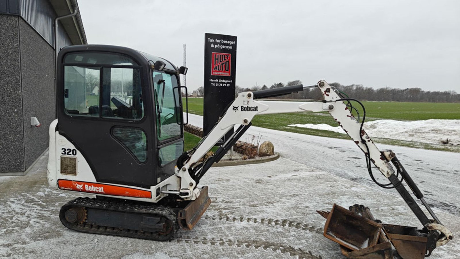 Bagger del tipo Bobcat 320, Gebrauchtmaschine In Vrå (Immagine 1)
