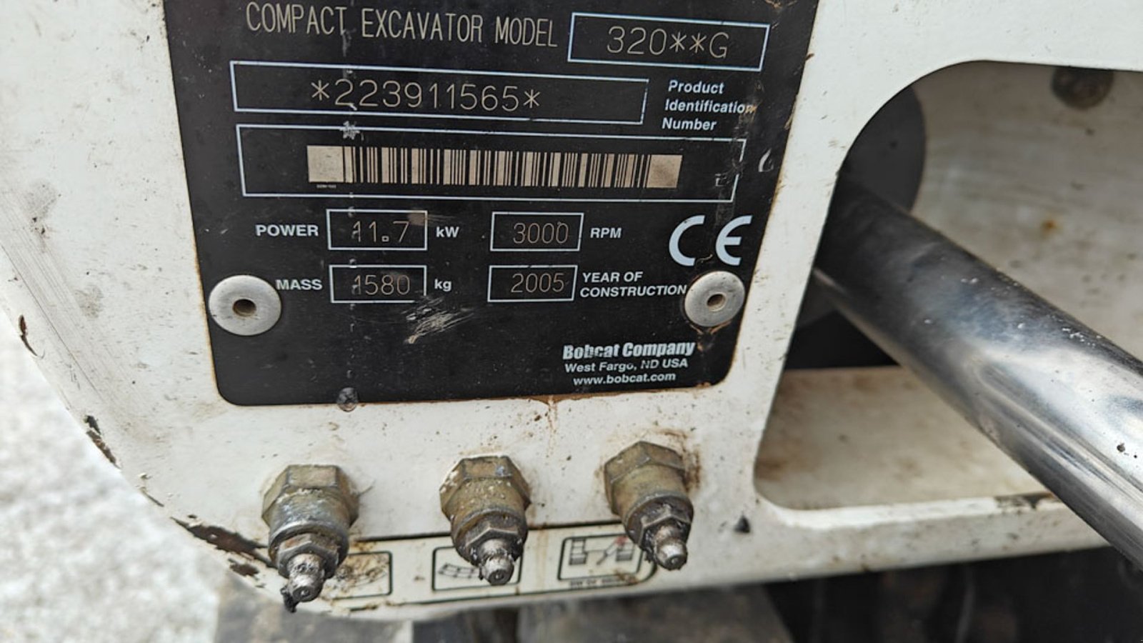 Bagger del tipo Bobcat 320, Gebrauchtmaschine In Vrå (Immagine 21)