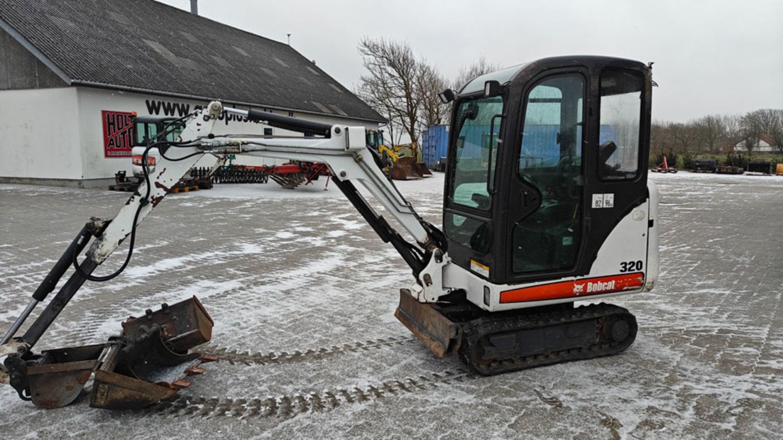 Bagger типа Bobcat 320, Gebrauchtmaschine в Vrå (Фотография 8)