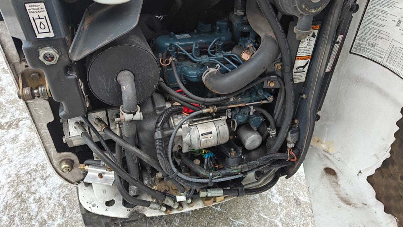 Bagger des Typs Bobcat 320, Gebrauchtmaschine in Vrå (Bild 19)