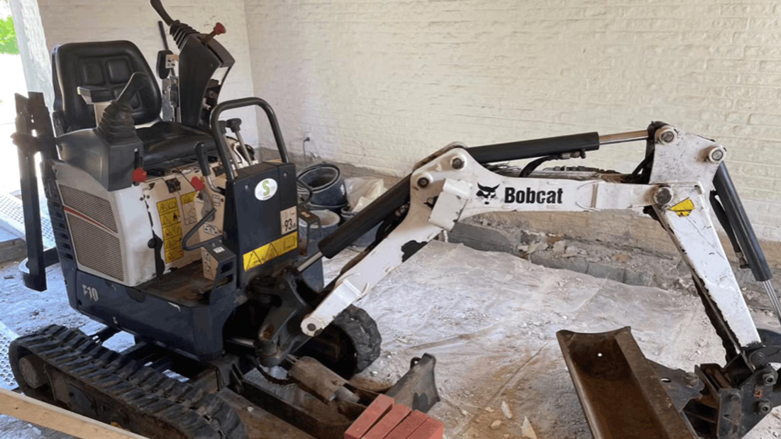 Bagger типа Bobcat E 10, Gebrauchtmaschine в Randers NØ (Фотография 2)