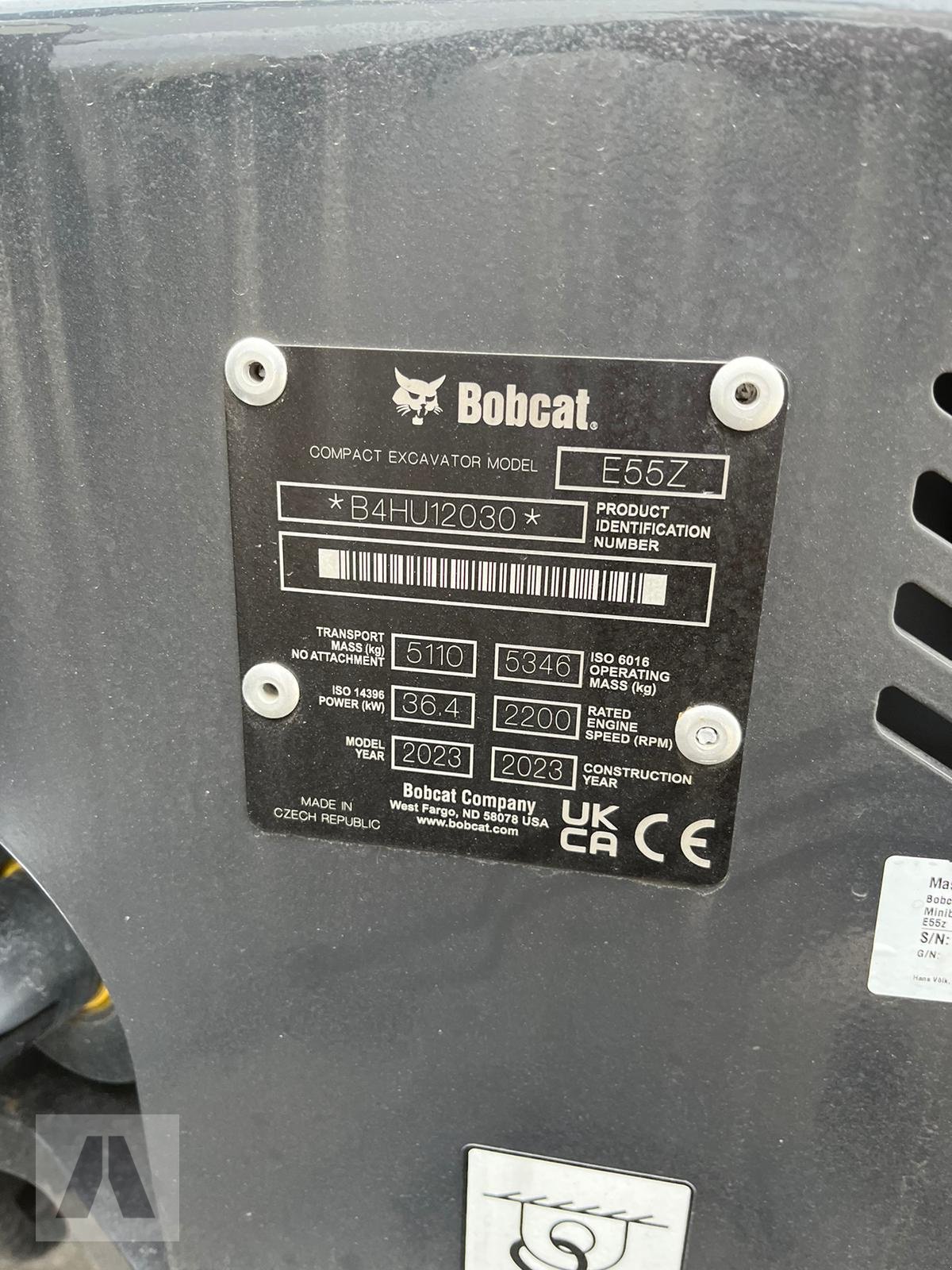 Bagger a típus Bobcat E 55, Neumaschine ekkor: Eching (Kép 11)