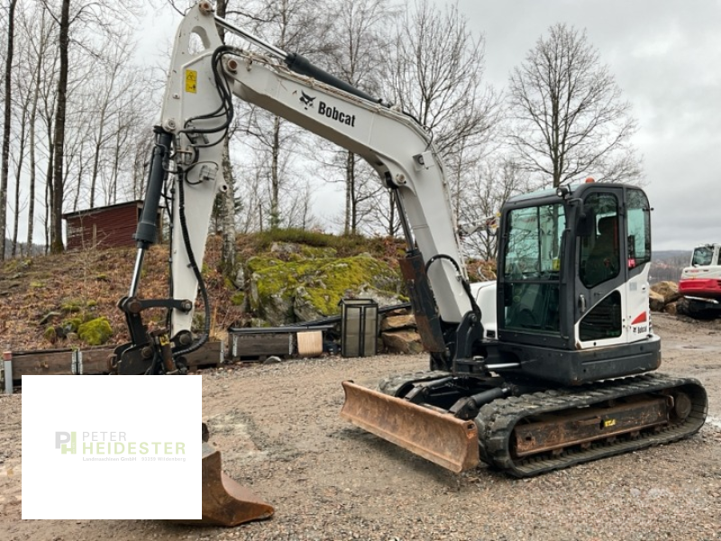 Bagger des Typs Bobcat E 80, Gebrauchtmaschine in Wildenberg (Bild 1)