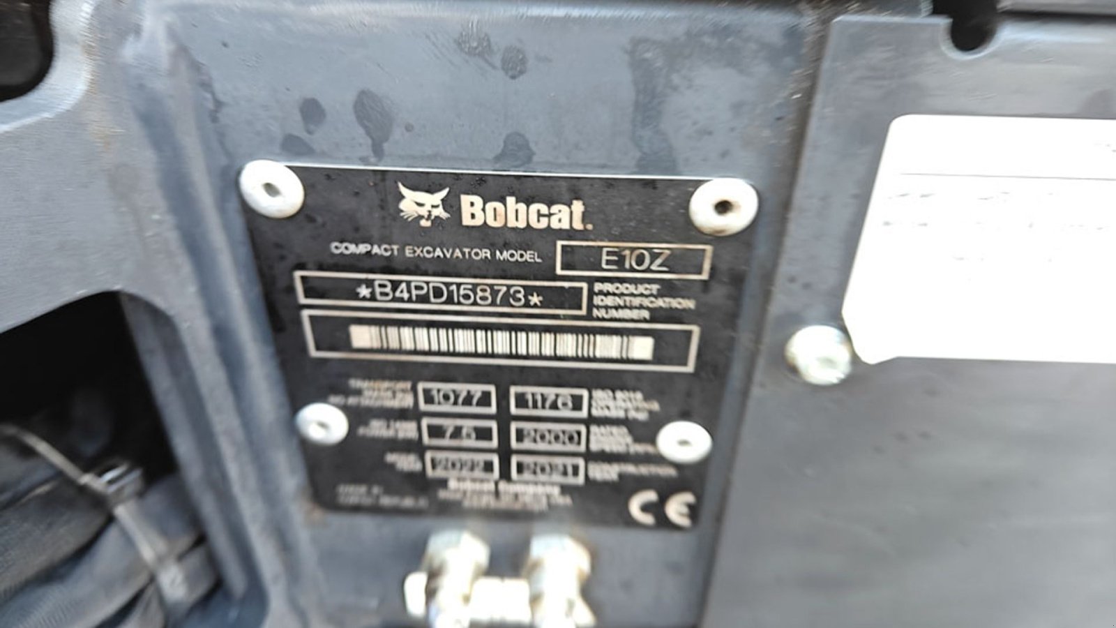 Bagger del tipo Bobcat E10Z, Gebrauchtmaschine In Vrå (Immagine 18)