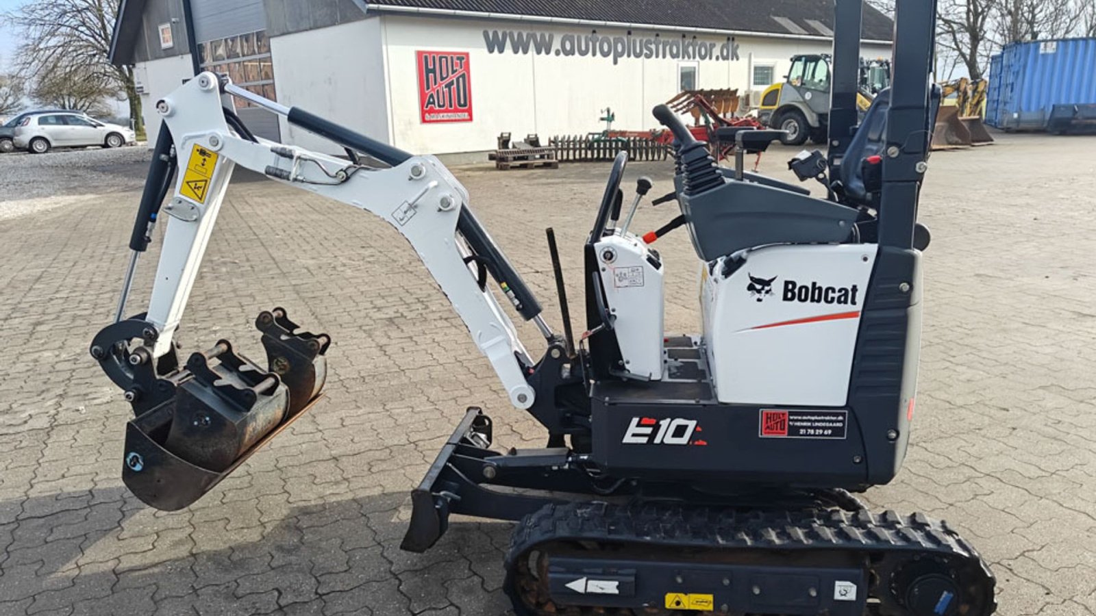 Bagger des Typs Bobcat E10Z, Gebrauchtmaschine in Vrå (Bild 9)