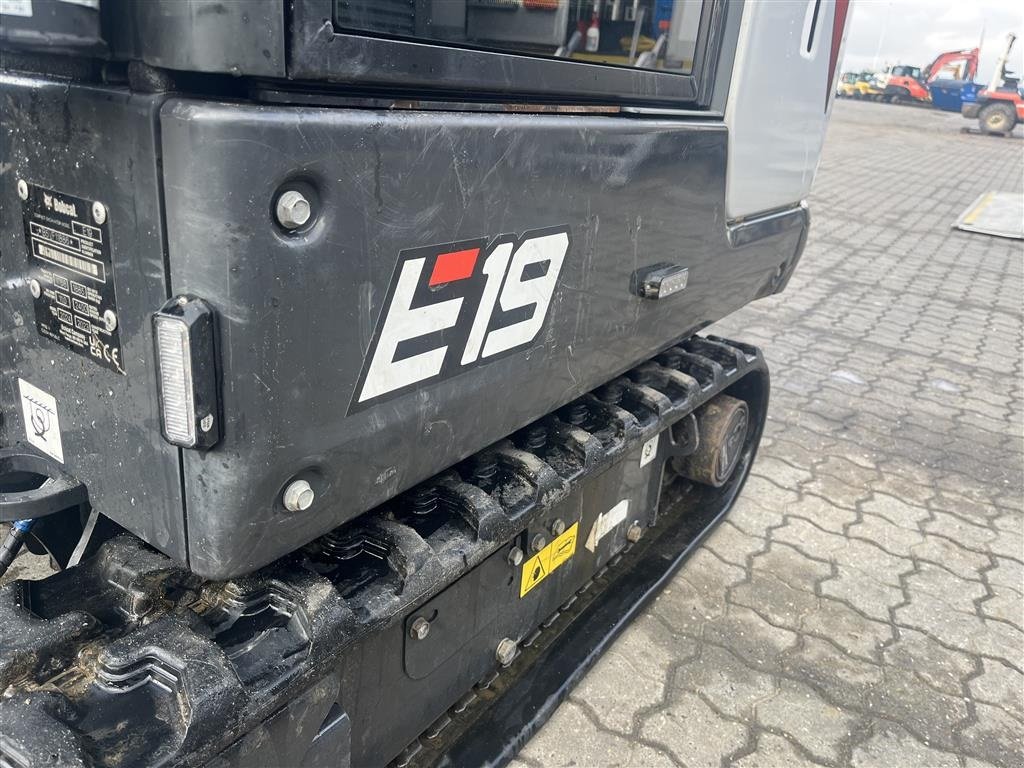 Bagger of the type Bobcat E19 Ctr2 Rotor tilt kun kørt 418timer, Gebrauchtmaschine in Rønnede (Picture 12)