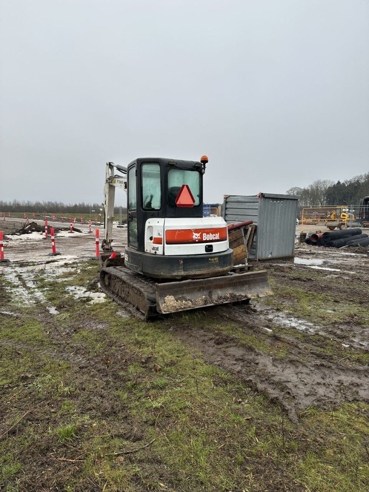 Bagger типа Bobcat E55, Gebrauchtmaschine в Skive (Фотография 5)