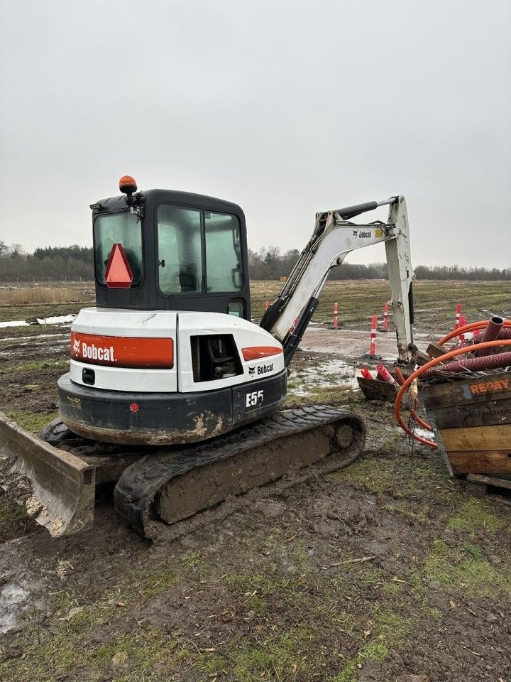 Bagger типа Bobcat E55, Gebrauchtmaschine в Skive (Фотография 2)