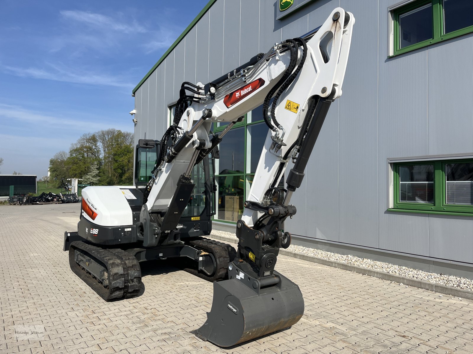 Bagger of the type Bobcat E88, Neumaschine in Tettenweis / Karpfham (Picture 8)