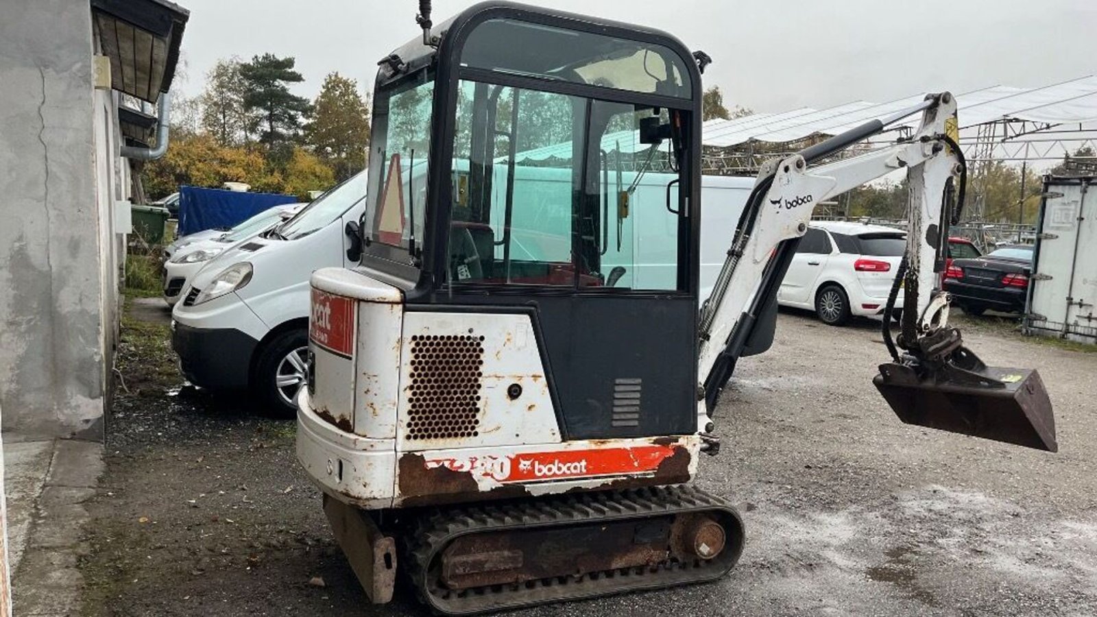 Bagger typu Bobcat x320 med 5 graveskovle, Gebrauchtmaschine v Rødovre (Obrázek 3)