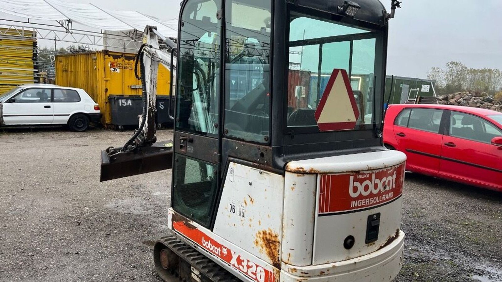 Bagger typu Bobcat x320 med 5 graveskovle, Gebrauchtmaschine v Rødovre (Obrázek 5)