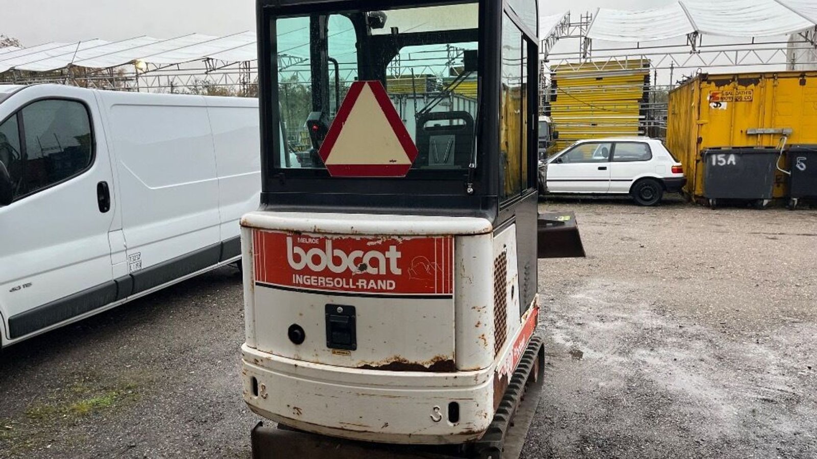 Bagger typu Bobcat x320 med 5 graveskovle, Gebrauchtmaschine v Rødovre (Obrázek 4)