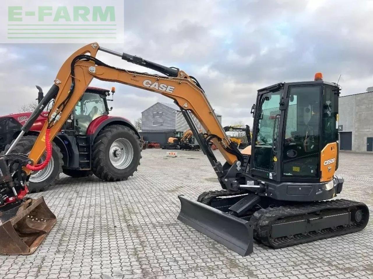 Bagger типа Case IH cx 60 d, Gebrauchtmaschine в AALBORG SV (Фотография 11)