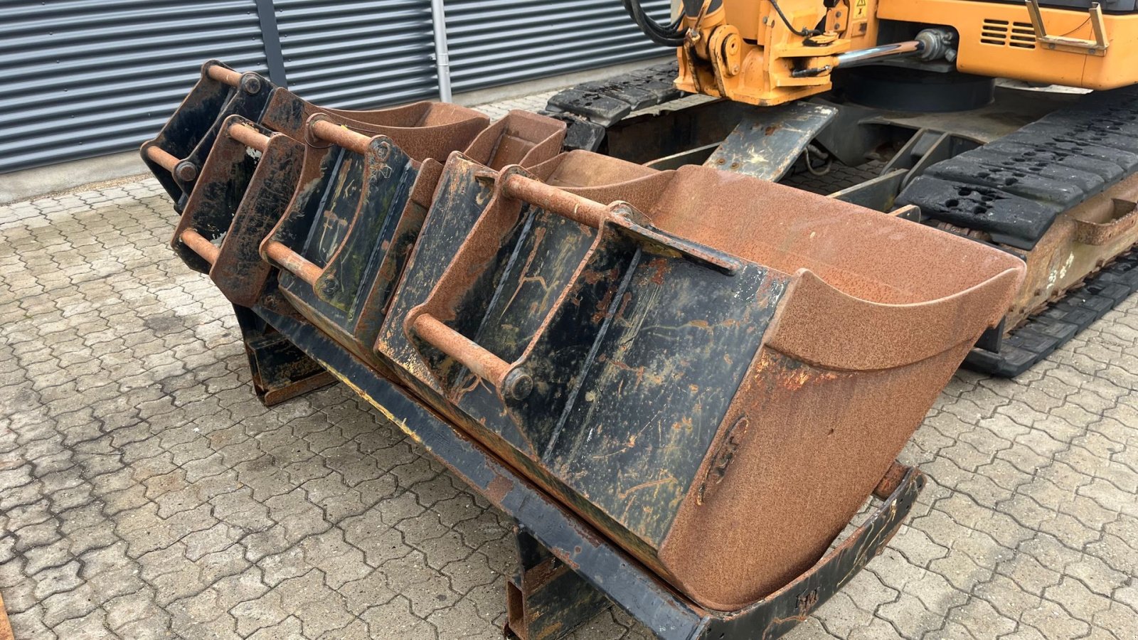 Bagger a típus Case IH CX 80 Rotortilt og fuld skovlpakke, Gebrauchtmaschine ekkor: Rønnede (Kép 14)