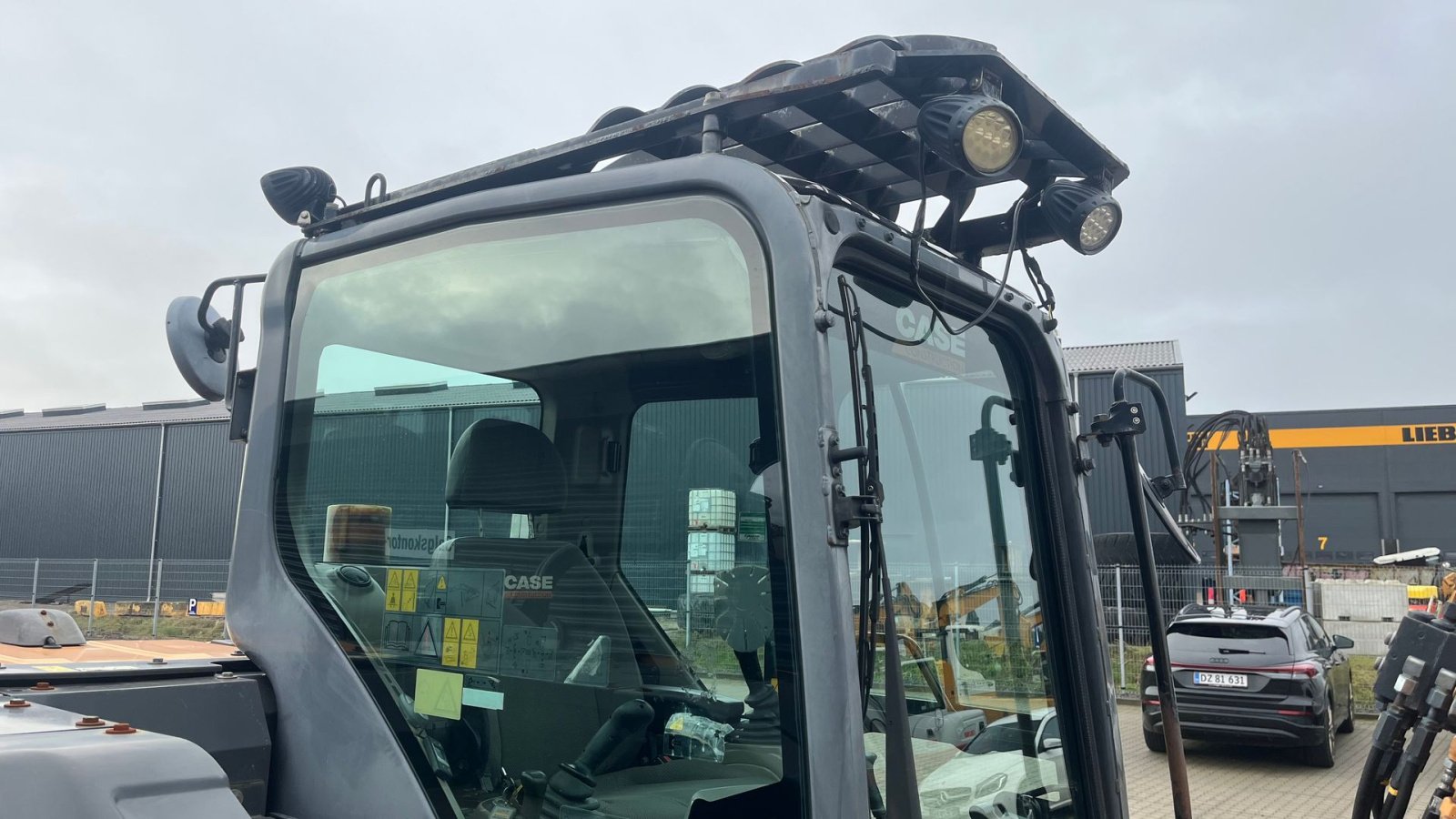 Bagger a típus Case IH CX 80 Rotortilt og fuld skovlpakke, Gebrauchtmaschine ekkor: Rønnede (Kép 10)