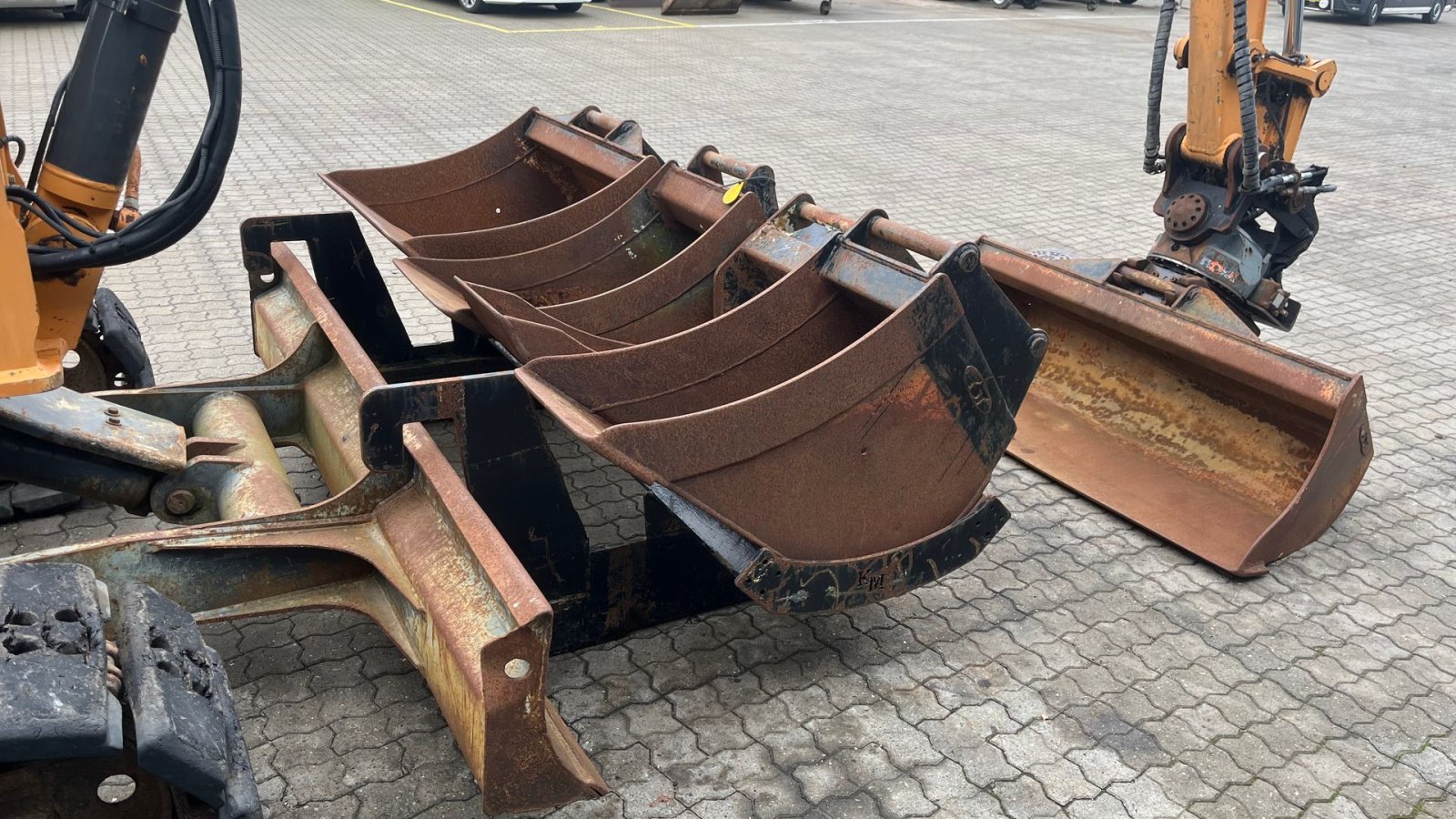 Bagger a típus Case IH CX 80 Rotortilt og fuld skovlpakke, Gebrauchtmaschine ekkor: Rønnede (Kép 11)