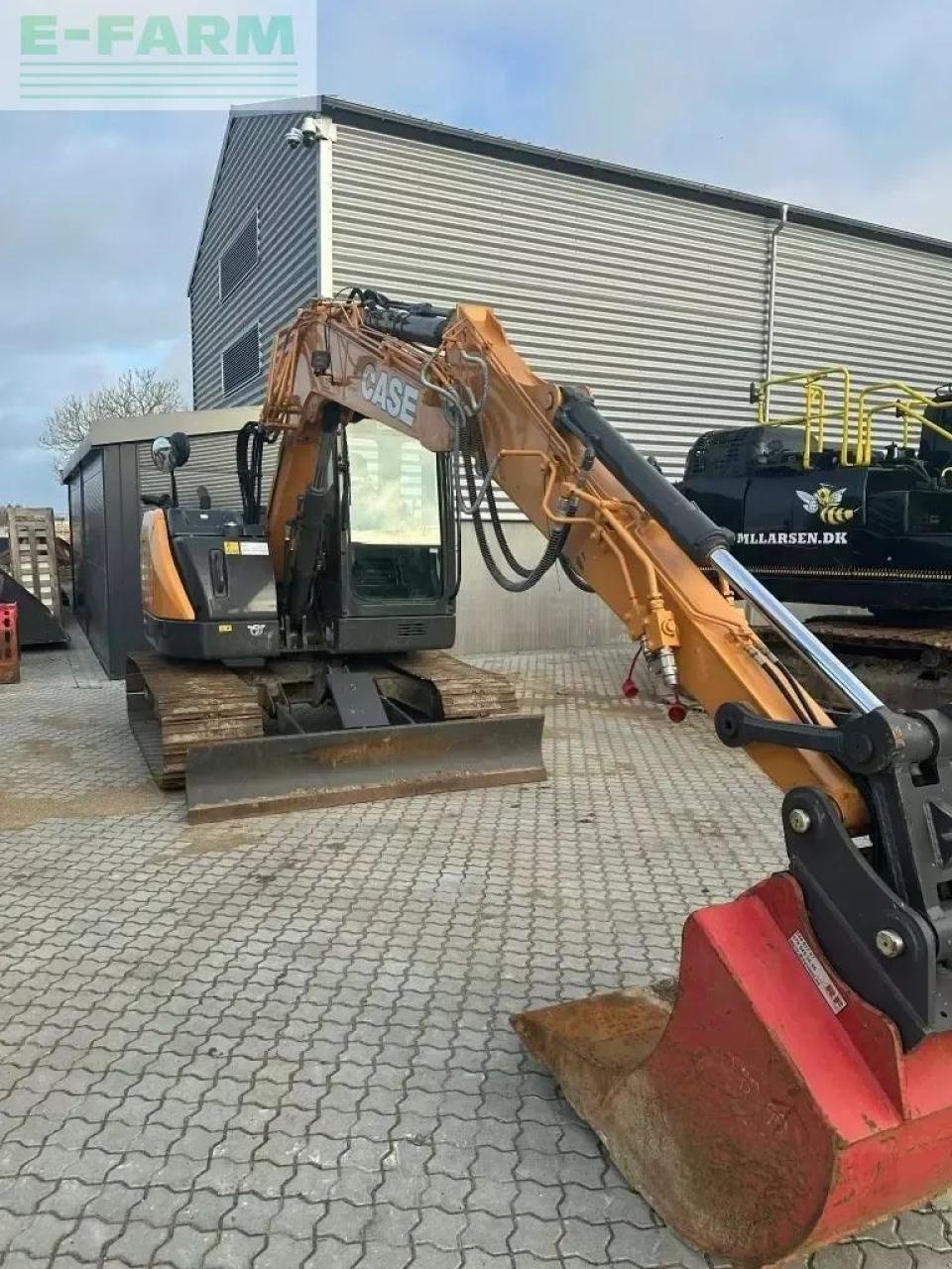 Bagger des Typs Case IH cx 85 d sr, Gebrauchtmaschine in AALBORG SV (Bild 6)