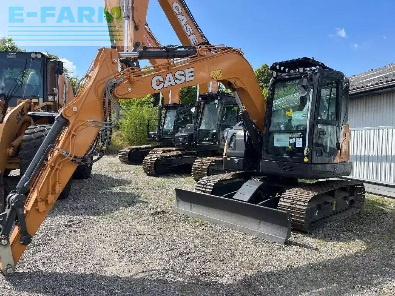 Bagger типа Case IH cx 85 d sr, Gebrauchtmaschine в AALBORG SV (Фотография 1)