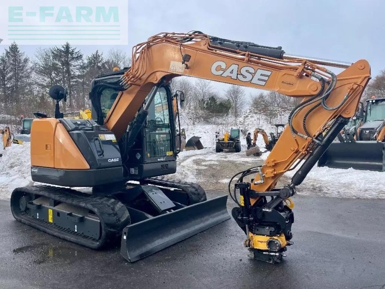 Bagger typu Case IH cx 85 d sr, Gebrauchtmaschine v AALBORG SV (Obrázek 2)