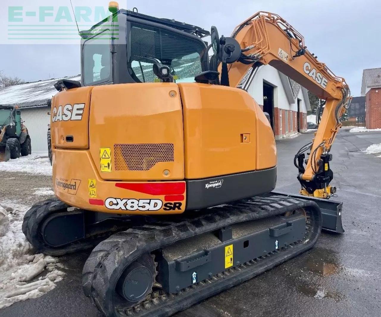 Bagger typu Case IH cx 85 d sr, Gebrauchtmaschine v AALBORG SV (Obrázek 8)