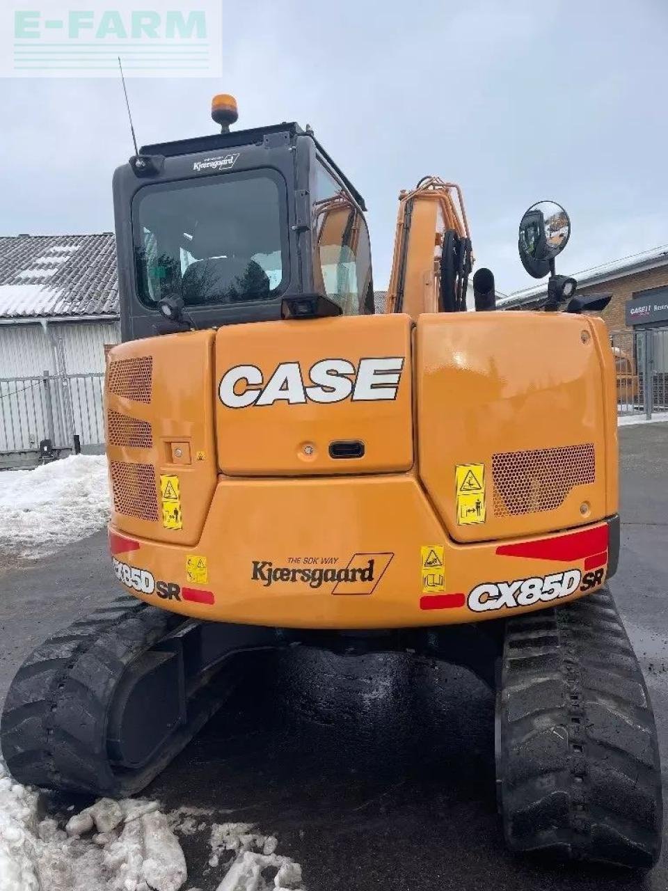 Bagger typu Case IH cx 85 d sr, Gebrauchtmaschine v AALBORG SV (Obrázek 9)