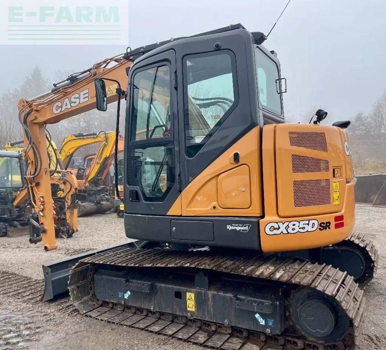 Bagger Türe ait Case IH cx 85 d sr, Gebrauchtmaschine içinde AALBORG SV (resim 2)