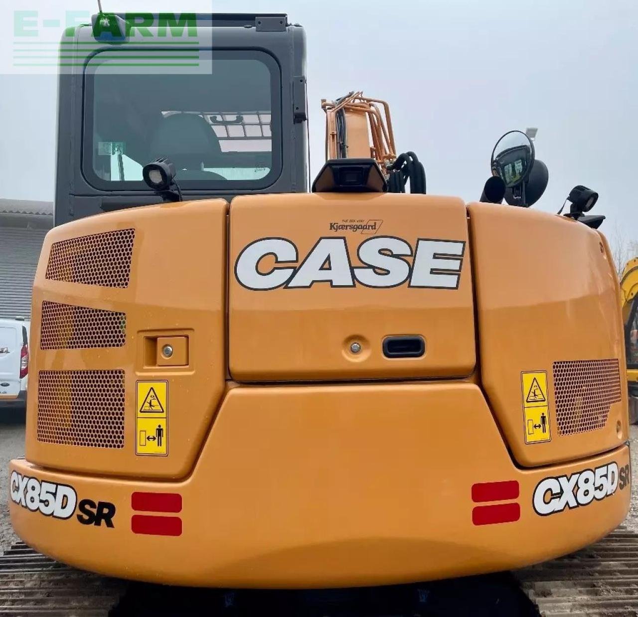 Bagger Türe ait Case IH cx 85 d sr, Gebrauchtmaschine içinde AALBORG SV (resim 3)