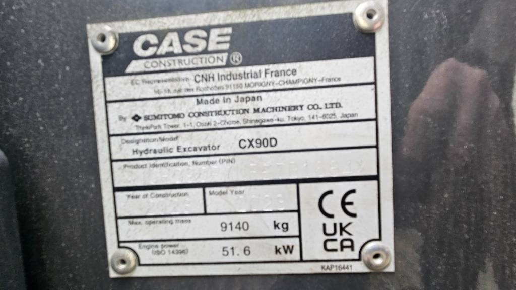 Bagger του τύπου Case IH CX 90 D, Gebrauchtmaschine σε Ringe (Φωτογραφία 13)