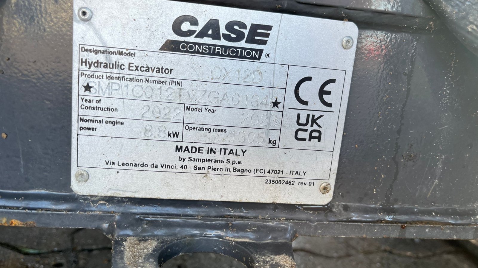 Bagger типа Case IH CX12D Med Compactilt, Gebrauchtmaschine в Rønnede (Фотография 9)