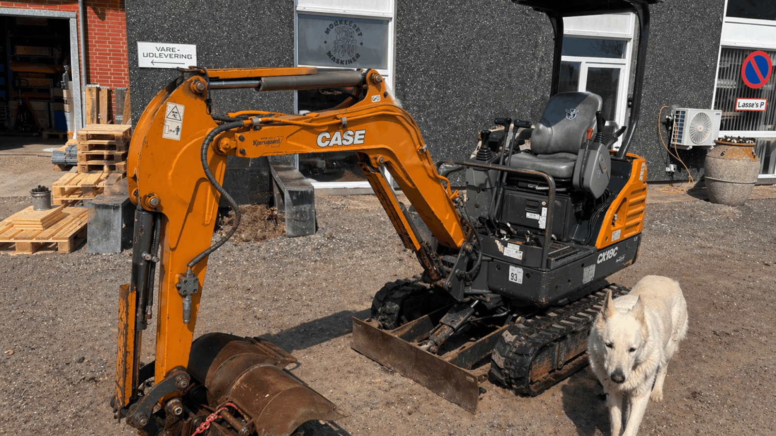 Bagger от тип Case IH CX18C KUN KØRT 808 timer, Gebrauchtmaschine в Dronninglund (Снимка 1)