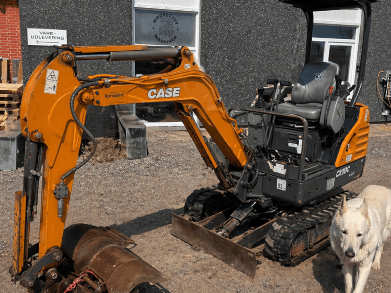 Bagger Türe ait Case IH CX18C KUN KØRT 808 timer, Gebrauchtmaschine içinde Dronninglund