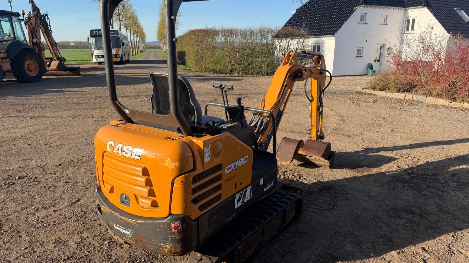 Bagger от тип Case IH CX18C KUN KØRT 808 timer, Gebrauchtmaschine в Dronninglund (Снимка 3)