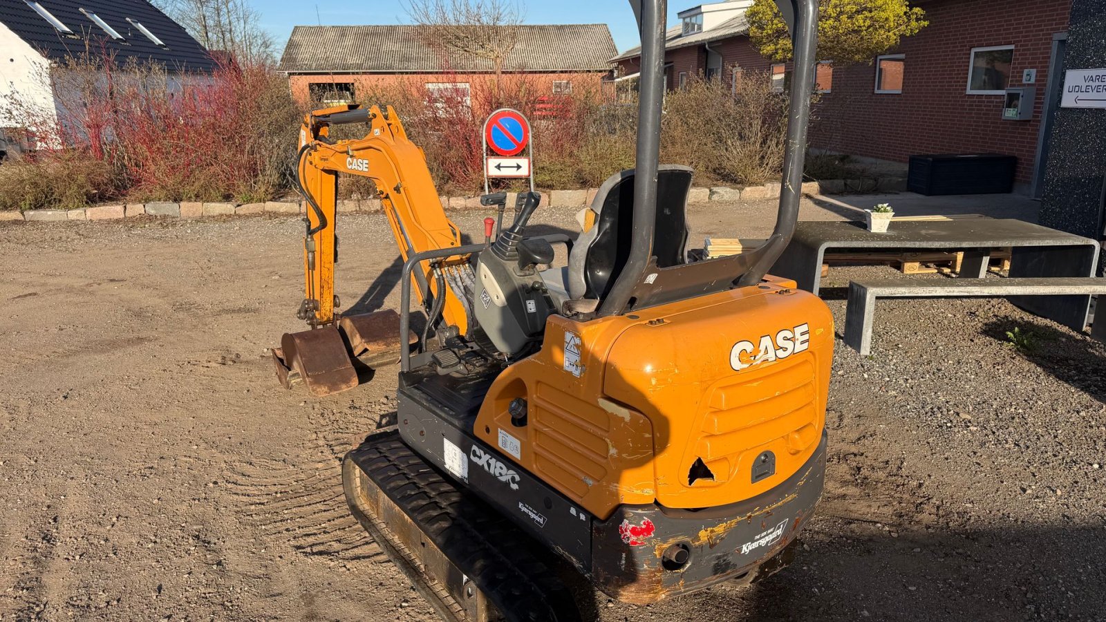 Bagger от тип Case IH CX18C KUN KØRT 808 timer, Gebrauchtmaschine в Dronninglund (Снимка 4)