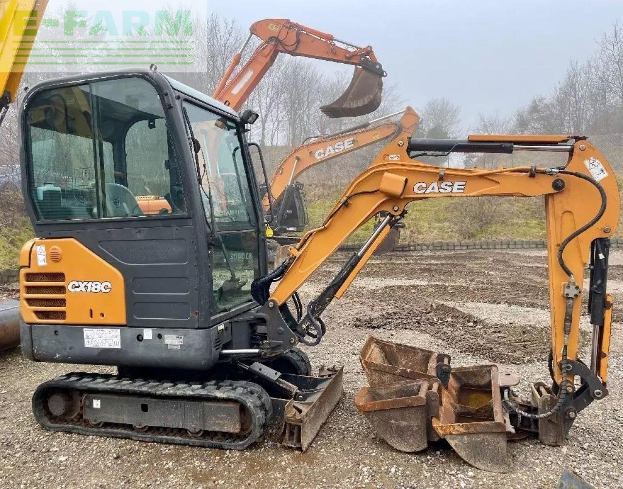Bagger typu Case IH cx18c, Gebrauchtmaschine w AALBORG SV (Zdjęcie 1)