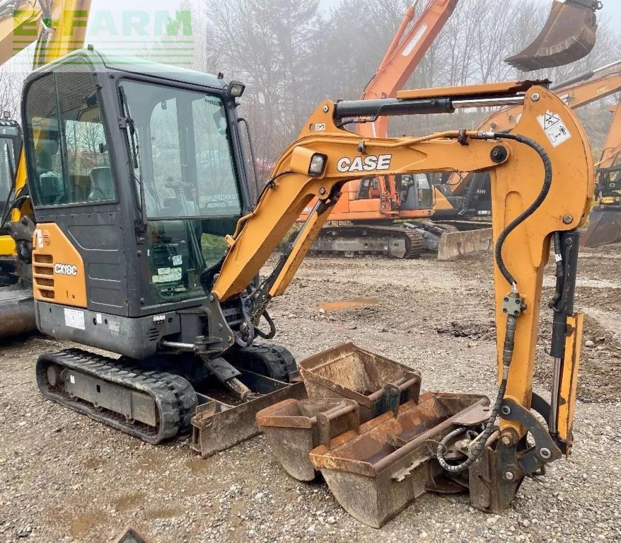 Bagger typu Case IH cx18c, Gebrauchtmaschine w AALBORG SV (Zdjęcie 3)