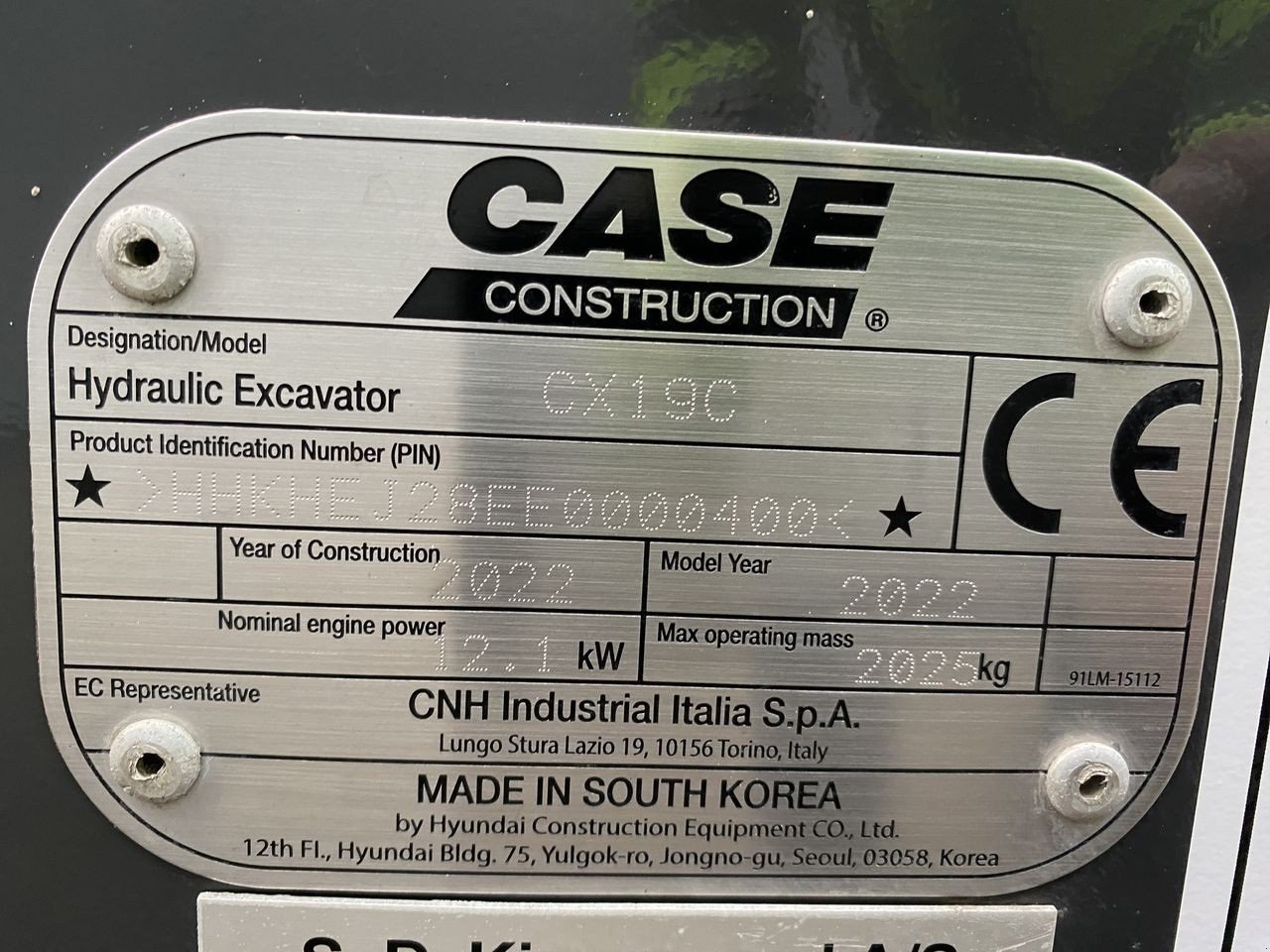 Bagger typu Case IH CX19C, Gebrauchtmaschine v Skive (Obrázok 11)