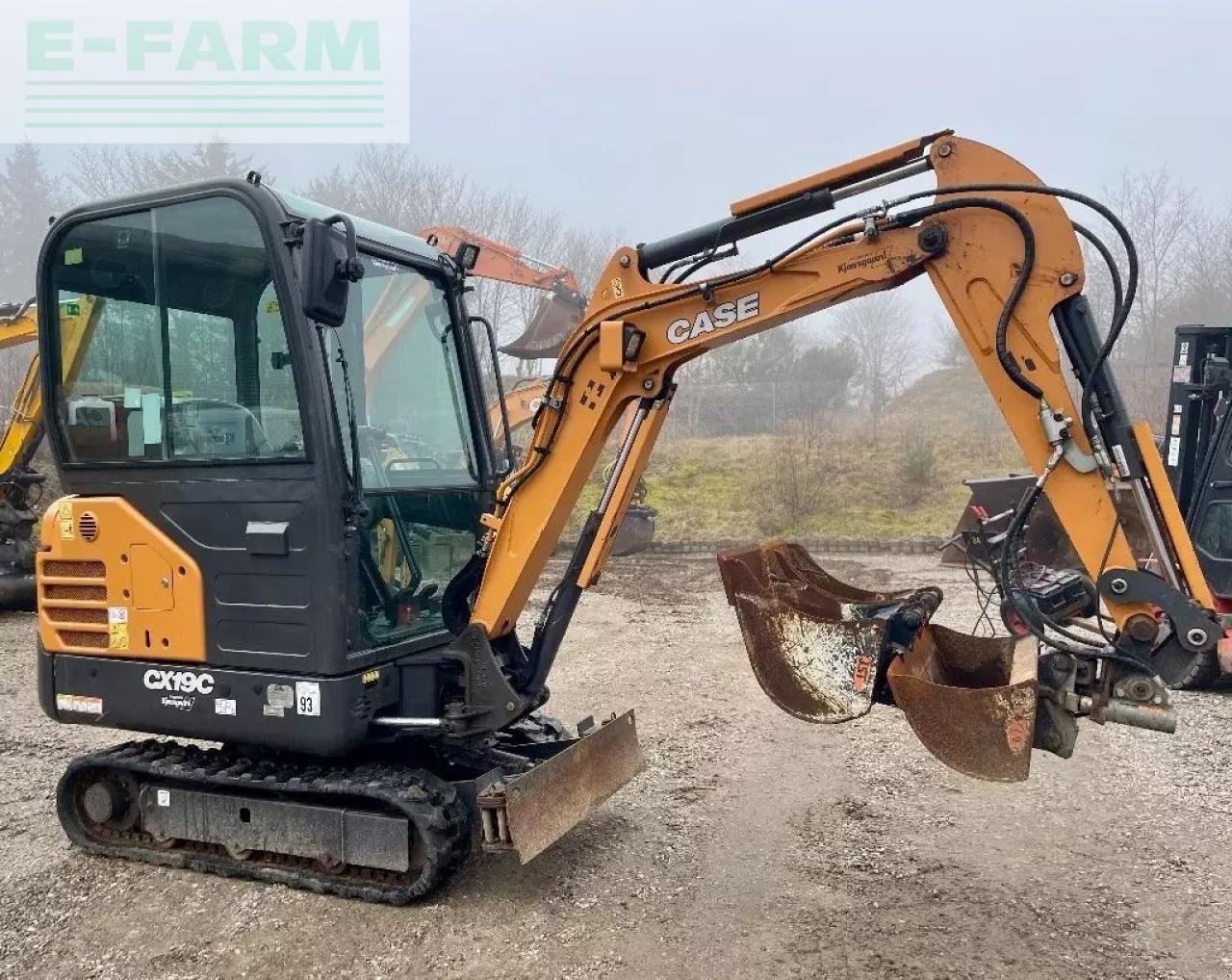 Bagger des Typs Case IH cx19c, Gebrauchtmaschine in AALBORG SV (Bild 1)