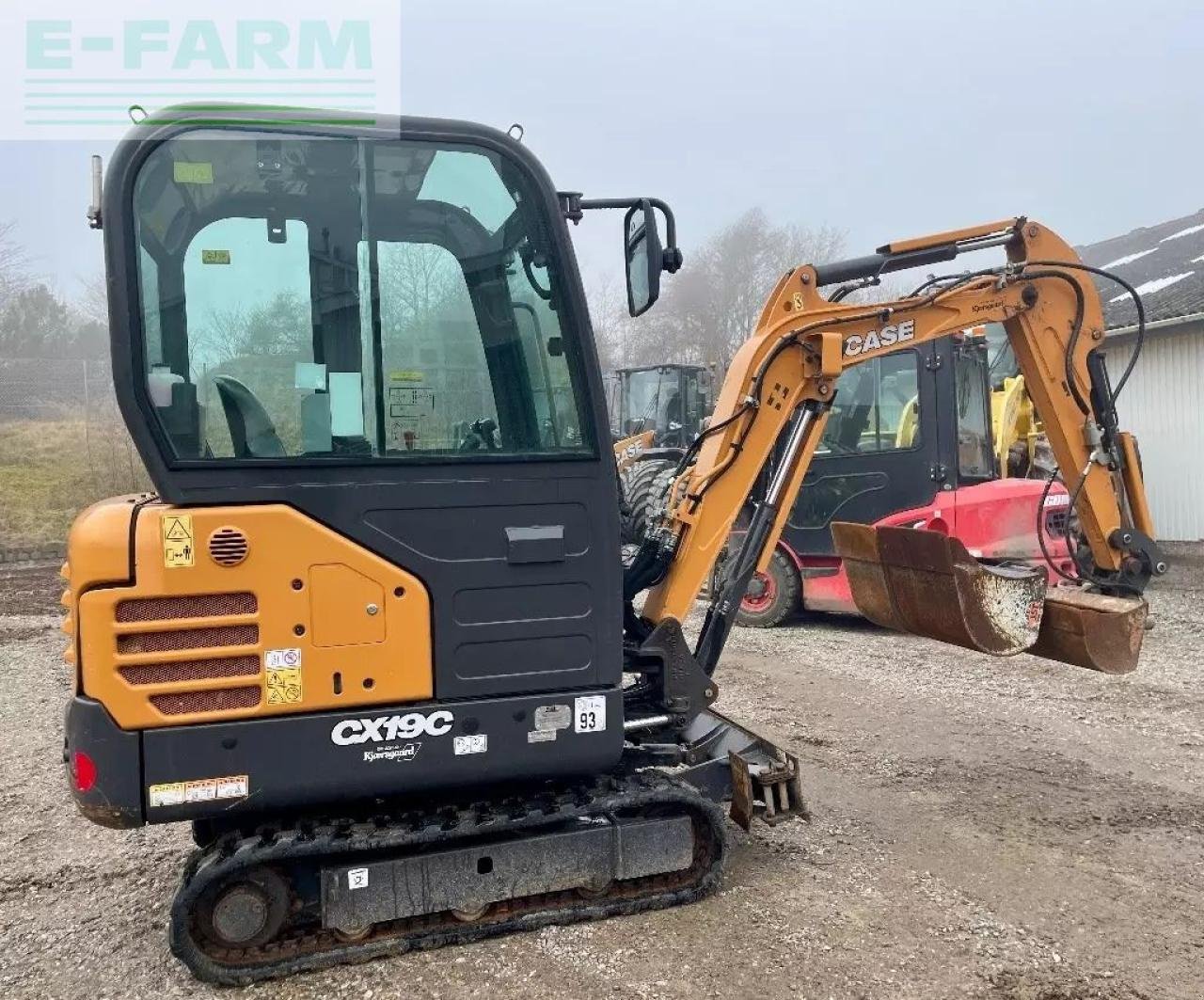 Bagger des Typs Case IH cx19c, Gebrauchtmaschine in AALBORG SV (Bild 3)